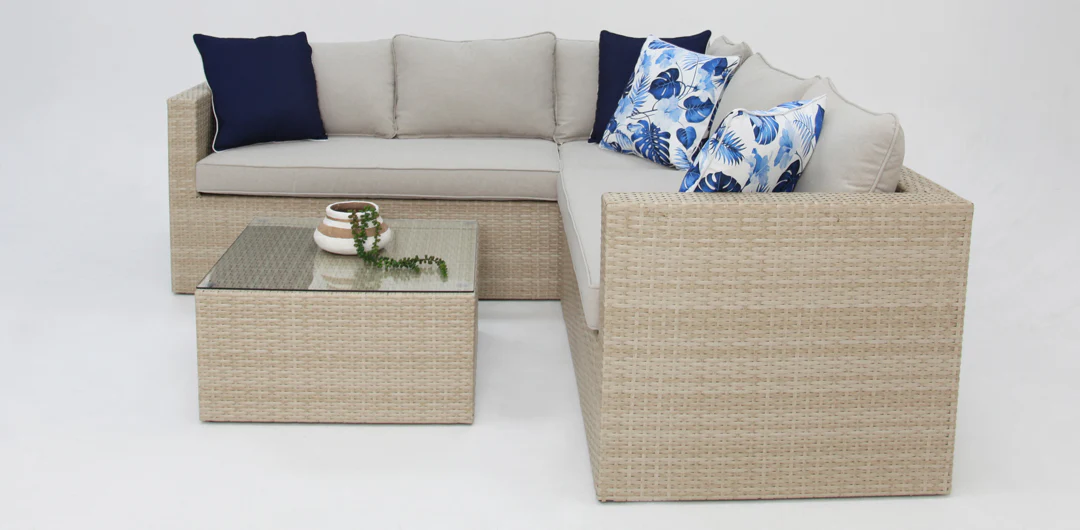 Remi Corner Sofa Set - White - Image 11