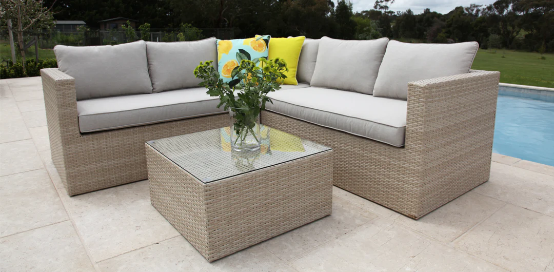Remi Corner Sofa Set - White - Image 3