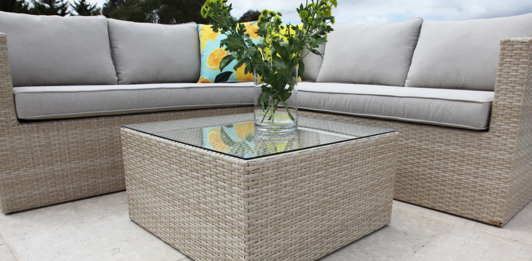Remi Corner Sofa Set - White - Image 5