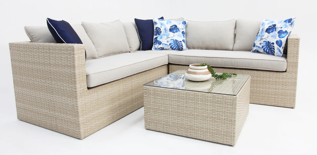 Remi Corner Sofa Set - White - Image 8