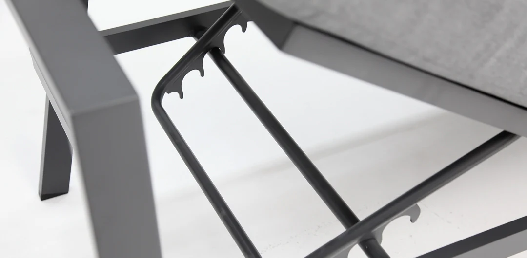 San Antonio Corner Lounge Setting - Gunmetal - Image 4