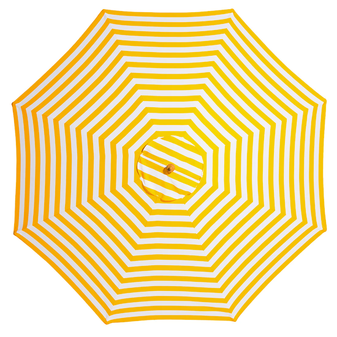 Billy Fresh 3m Bamboo Sunny Marbella Umbrella - Yellow - Image 2