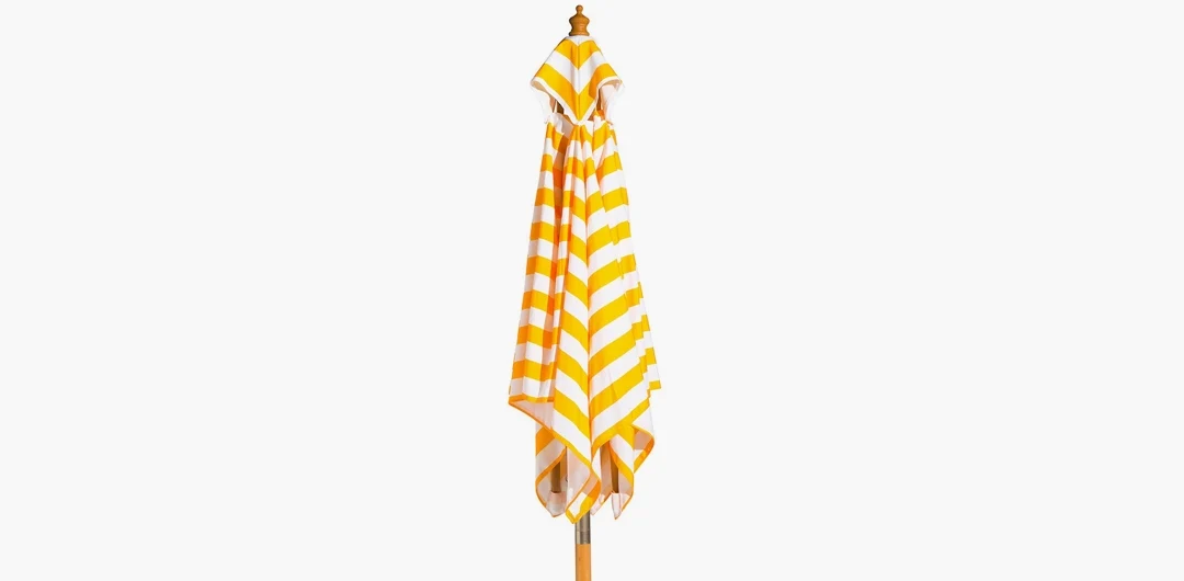 Billy Fresh 3m Bamboo Sunny Marbella Umbrella - Yellow - Image 9