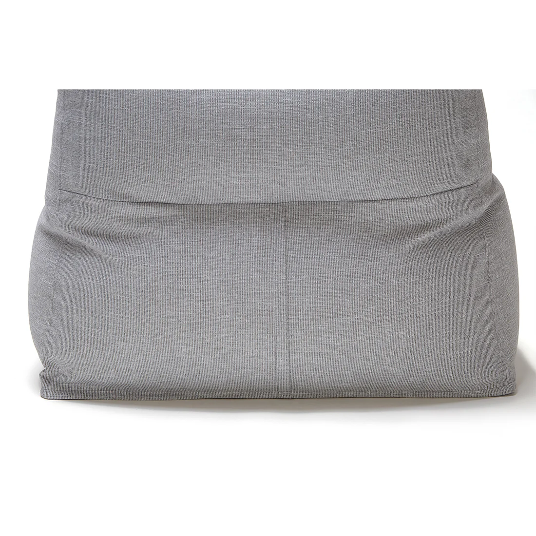 Superior Lounger and Square Pouf Light Grey - Image 11