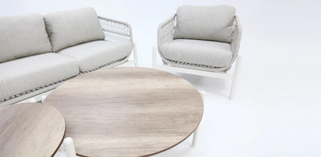 Tallulah 5pc Lounge Setting - Cream - Image 20