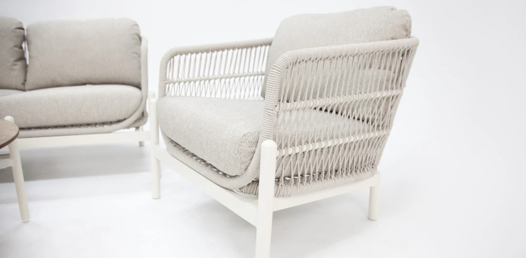 Tallulah 5pc Lounge Setting - Cream - Image 22