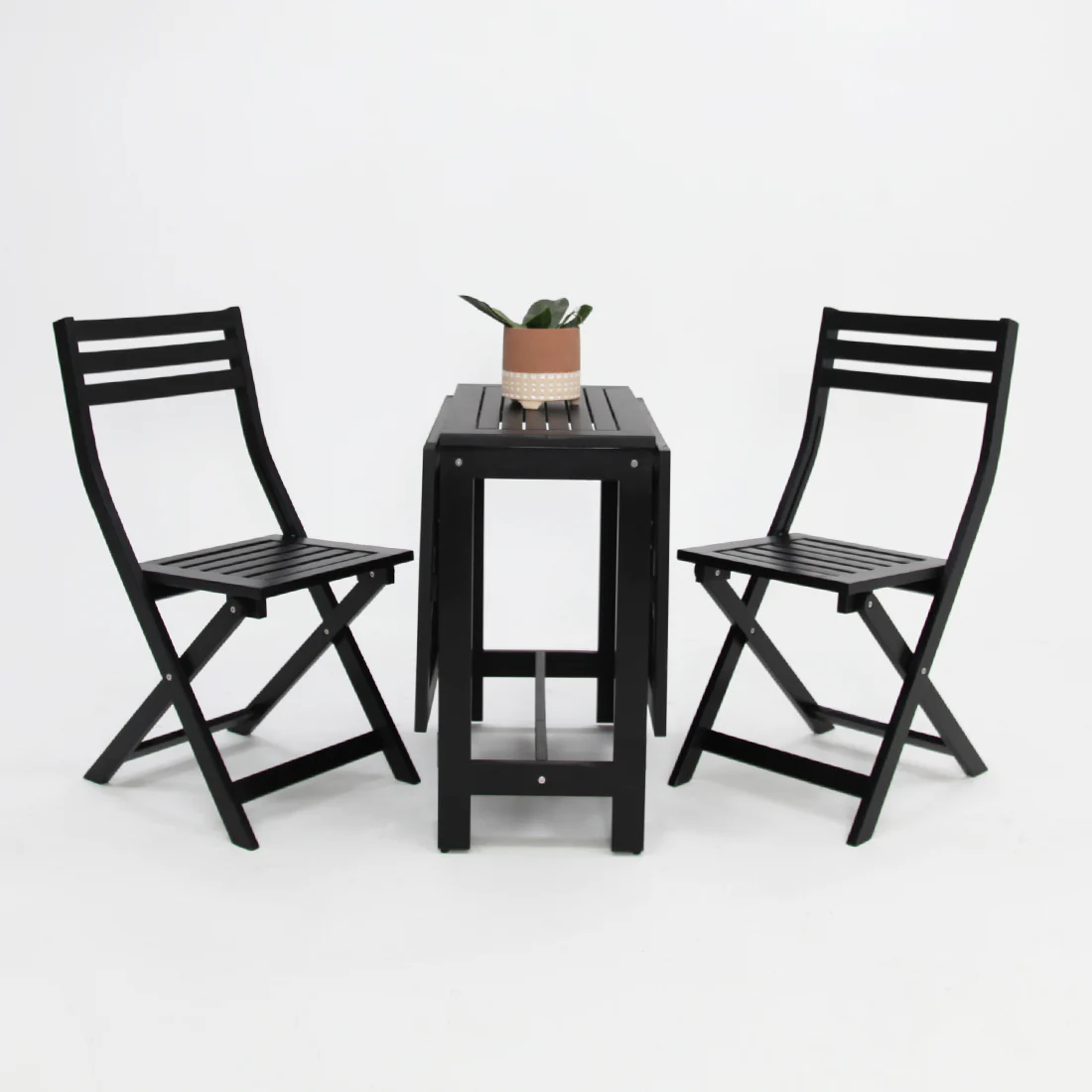 Tea 3pc Balcony Setting - Black - Image 3