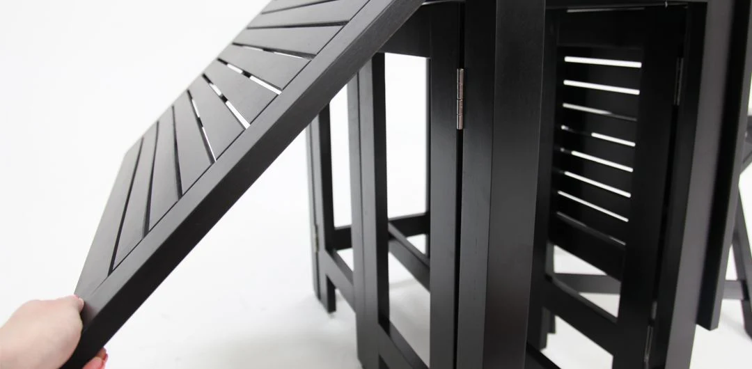Tea 3pc Balcony Setting - Black - Image 8