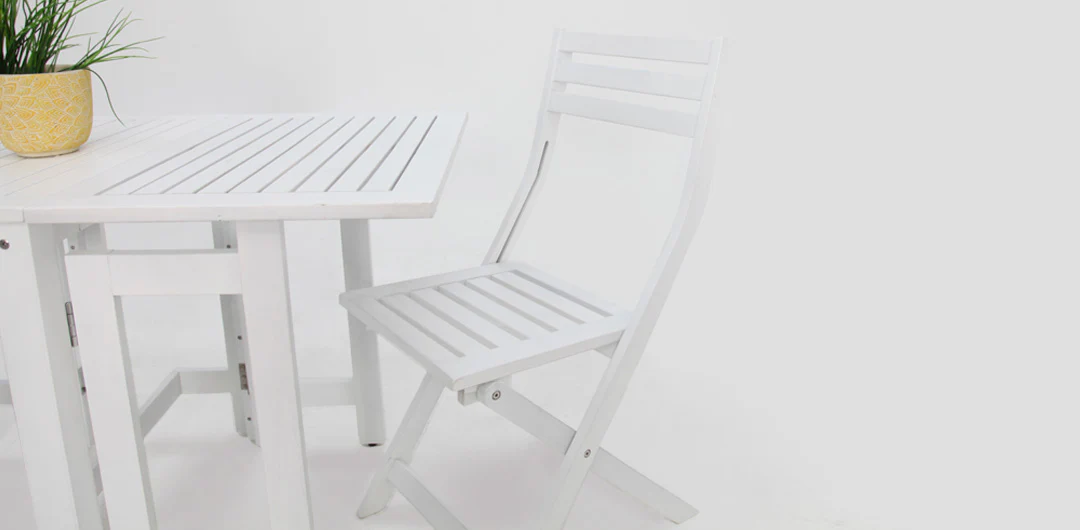 Tea 3pc Setting - White - Image 5