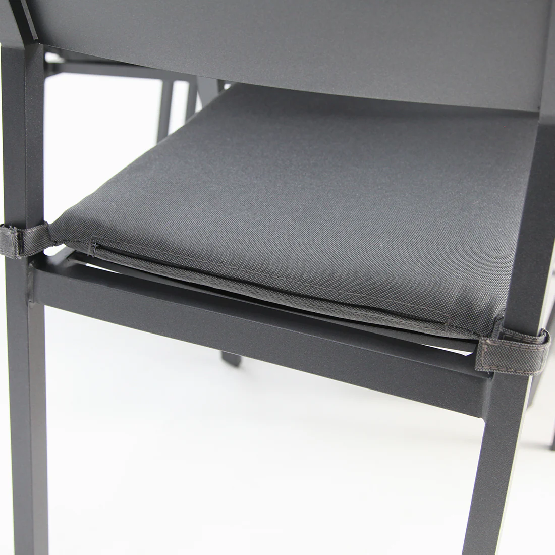 Tyler 11pc Extension Dining Setting - Anthracite - Image 7