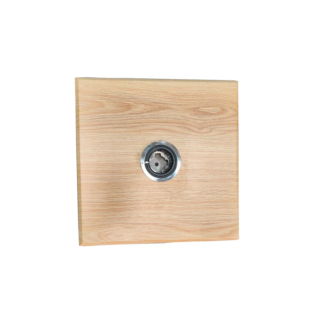 Umbrella Base 25kg Deluxe Aluminium - Timber Look - Image 5