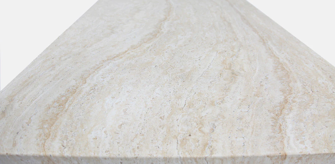 Veltis Albenga 9pc Travertine Dining Setting - Image 35