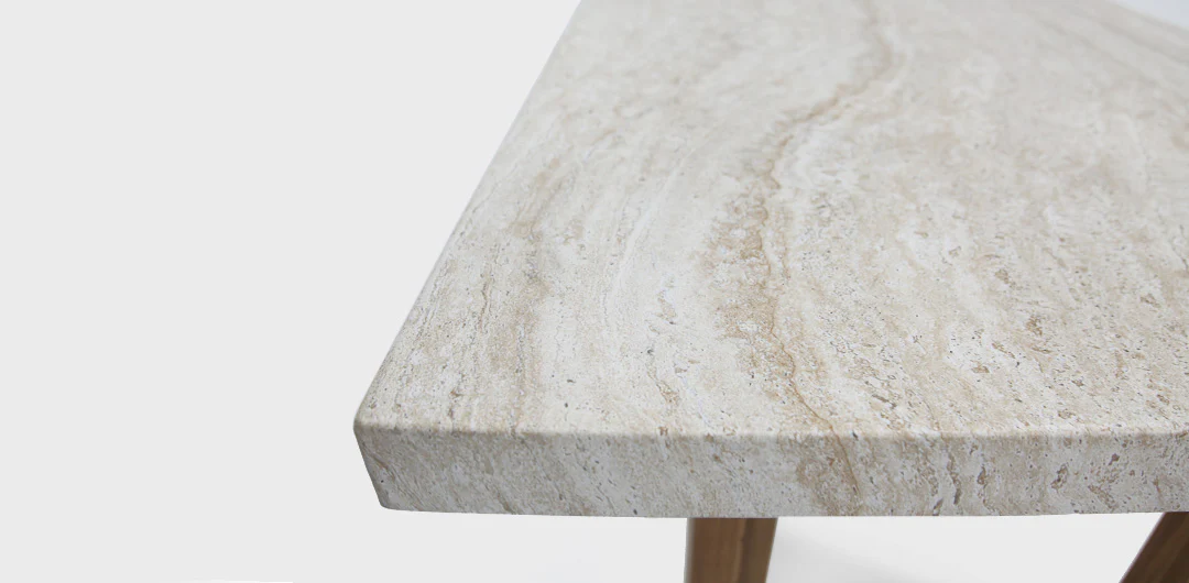 Veltis 250cm Travertine Dining Table - Image 5