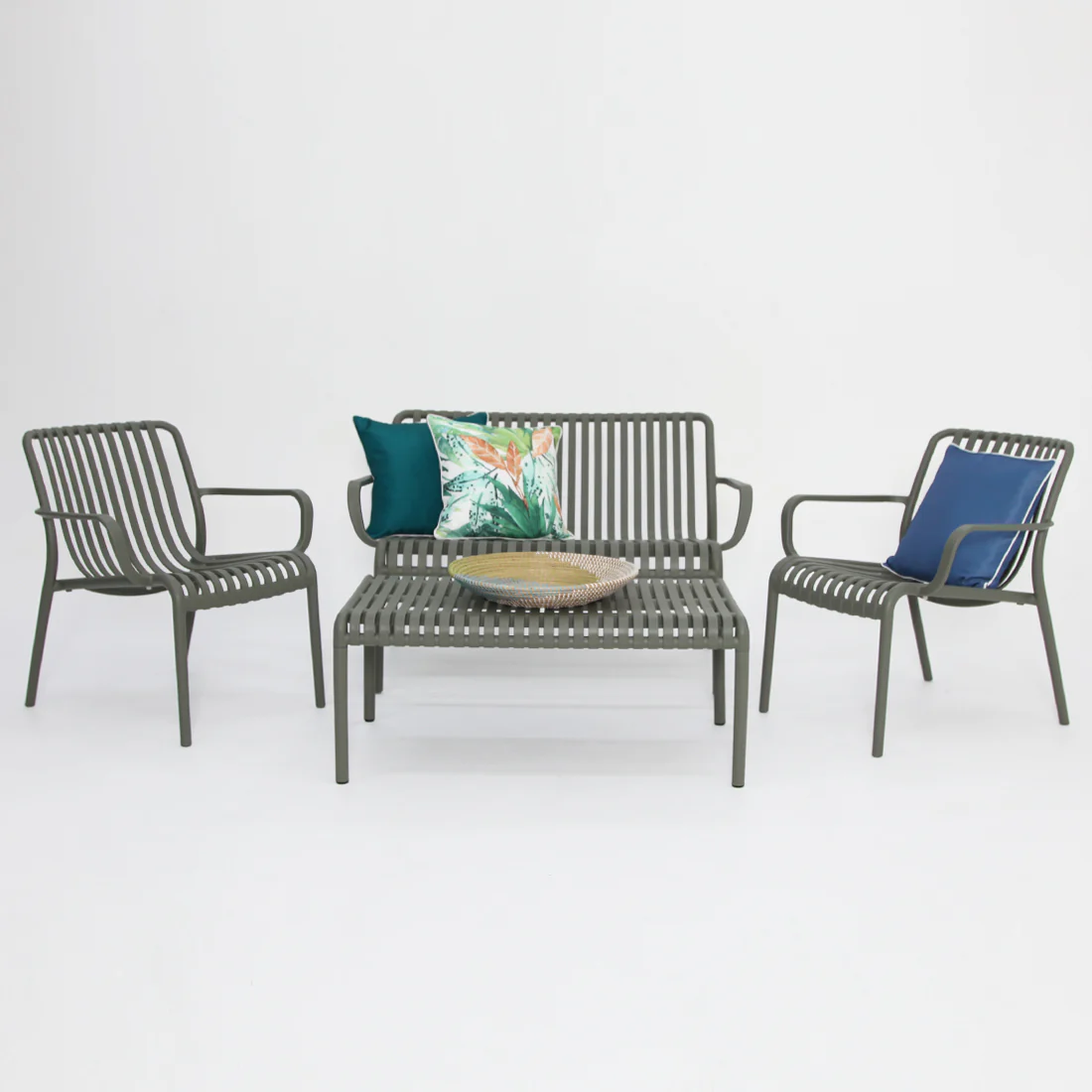 Voyage 4pc Balcony Setting - Green - Image 3