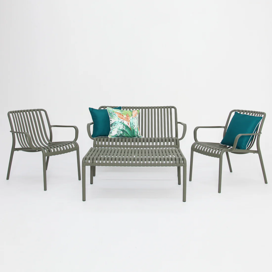 Voyage 4pc Balcony Setting - Green - Image 4
