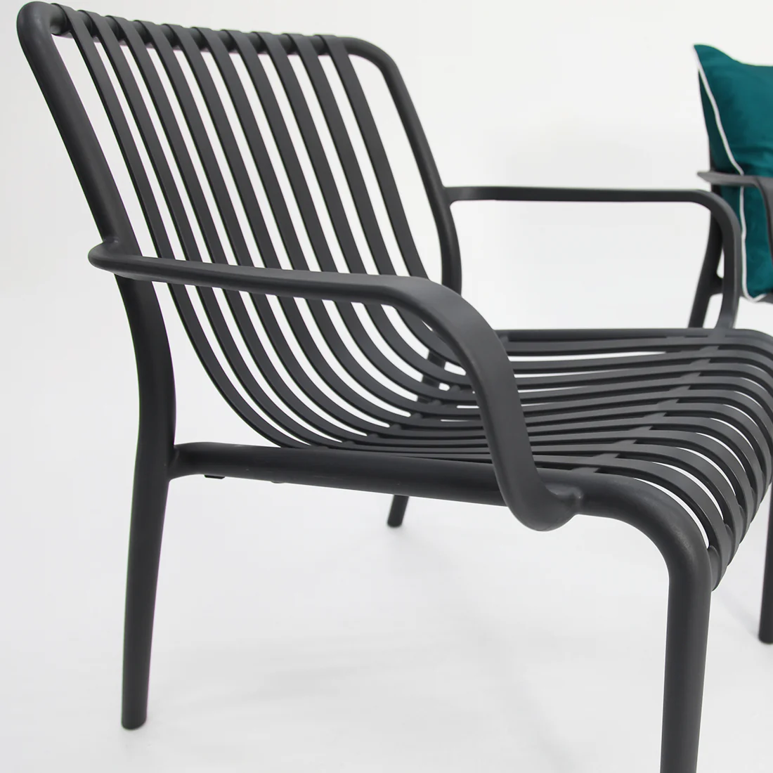 Voyage 4pc Balcony Setting - Gunmetal - Image 8