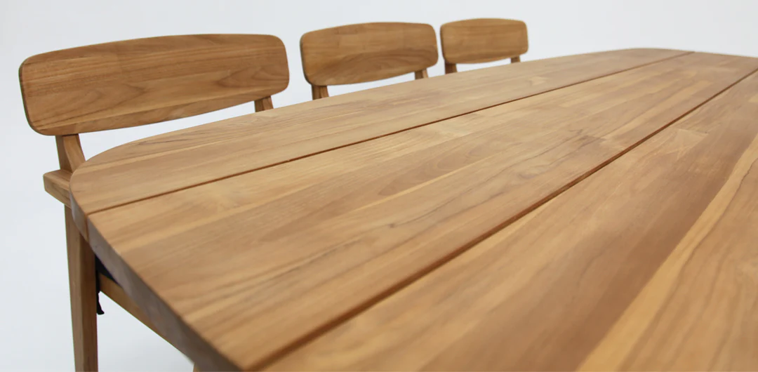 Weston 7pc Teak Dining Setting - Image 10