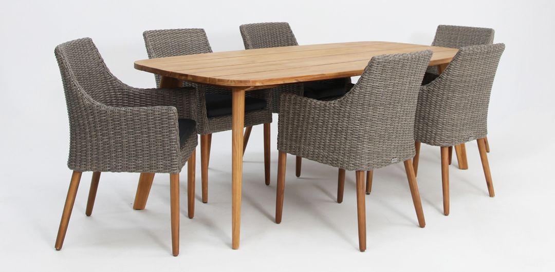 Weston Faro 7pc Dining Setting - Image 5