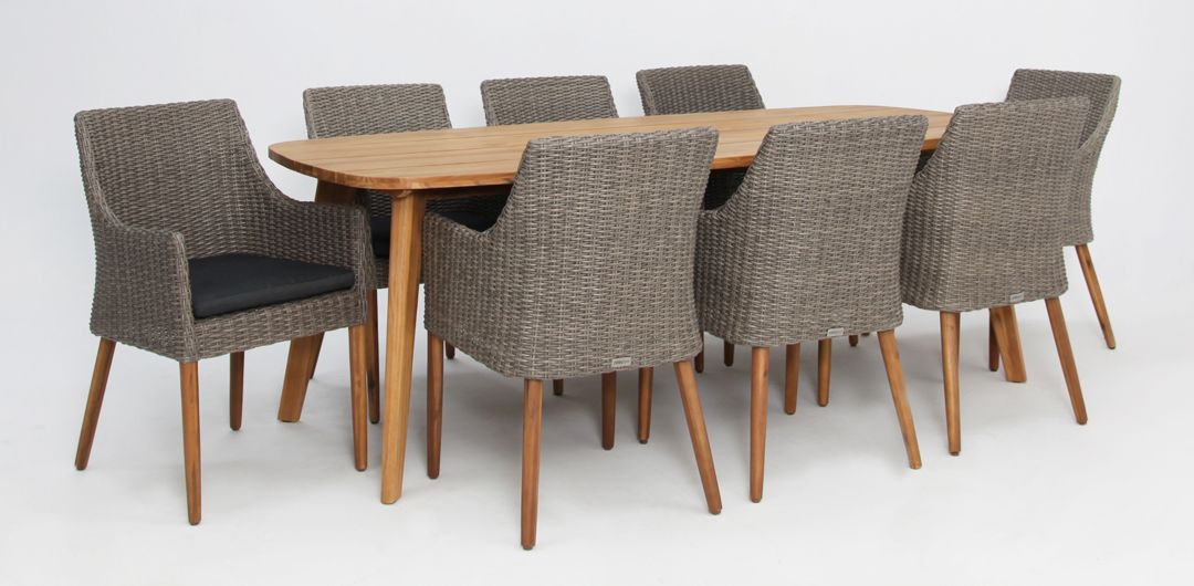 Weston Faro 9pc Dining Setting - Image 3